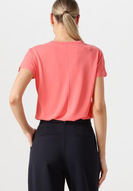 MSCH COPENHAGEN T-shirt MSCHFENYA MODAL V NECK TEE Corail - large