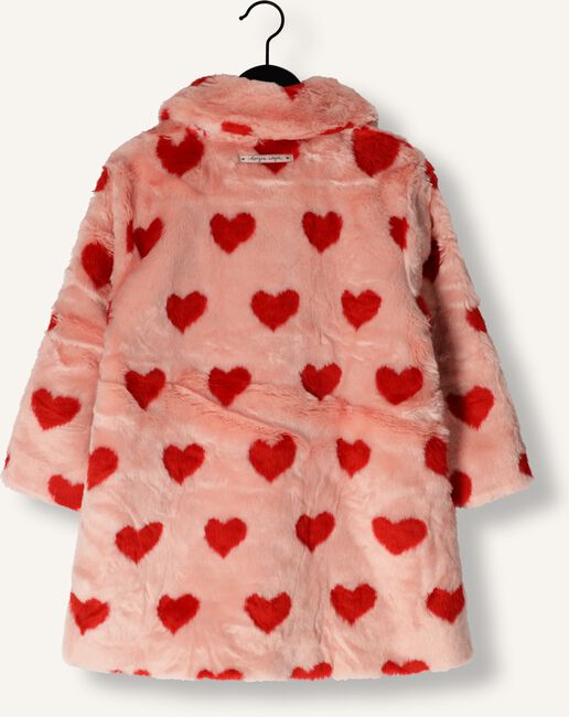 Roze KONGES SLOJD Faux fur jas FUZZIE COAT Roze KONGES SLOJD Faux fur jas FUZZIE COAT - large