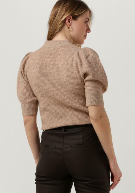 NEO NOIR Pull ABI STITCH BLOUSE en camel - large