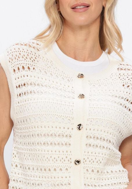 NOTRE-V Gilet NV-HETTINA Cr&egrave;me - large