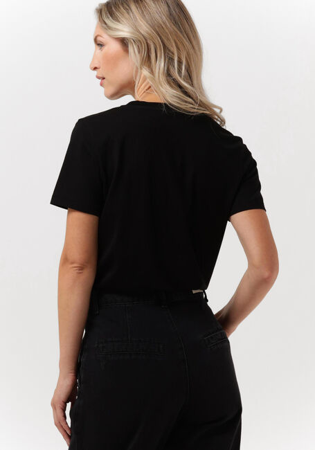SELECTED FEMME T-shirt SLFMY PERFECT SS TEE BOX CUT B en noir - large