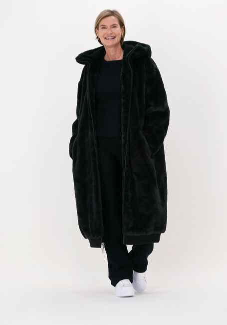 UGG Manteau en fausse fourrure W KOKO OVERSIZED FAUX FUR COAT en noir - large
