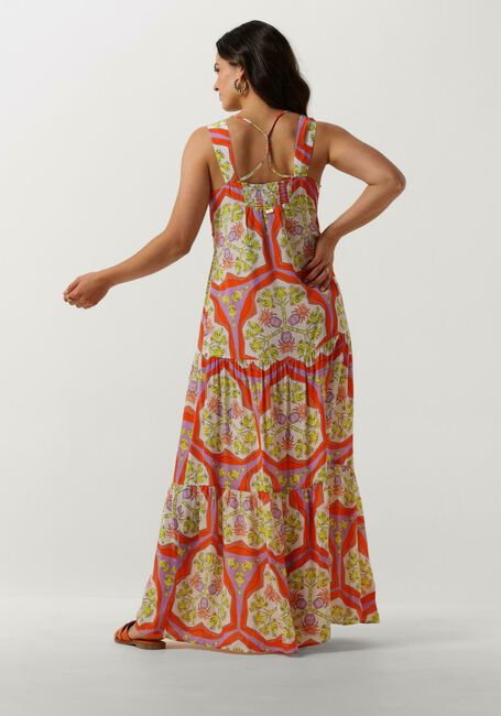 POM AMSTERDAM Robe maxi STRAP MARRAKESH SUMMER DRESS en orange - large