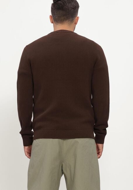 SELECTED MEN Pull SLHDANE LS KNIT STRUCTURE CREW NECK NOOS en bleu - large