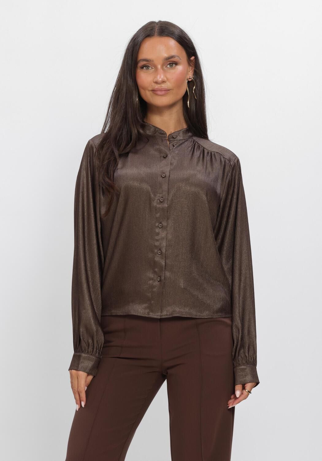 AAIKO LIV PES 516 Blouses en marron - large