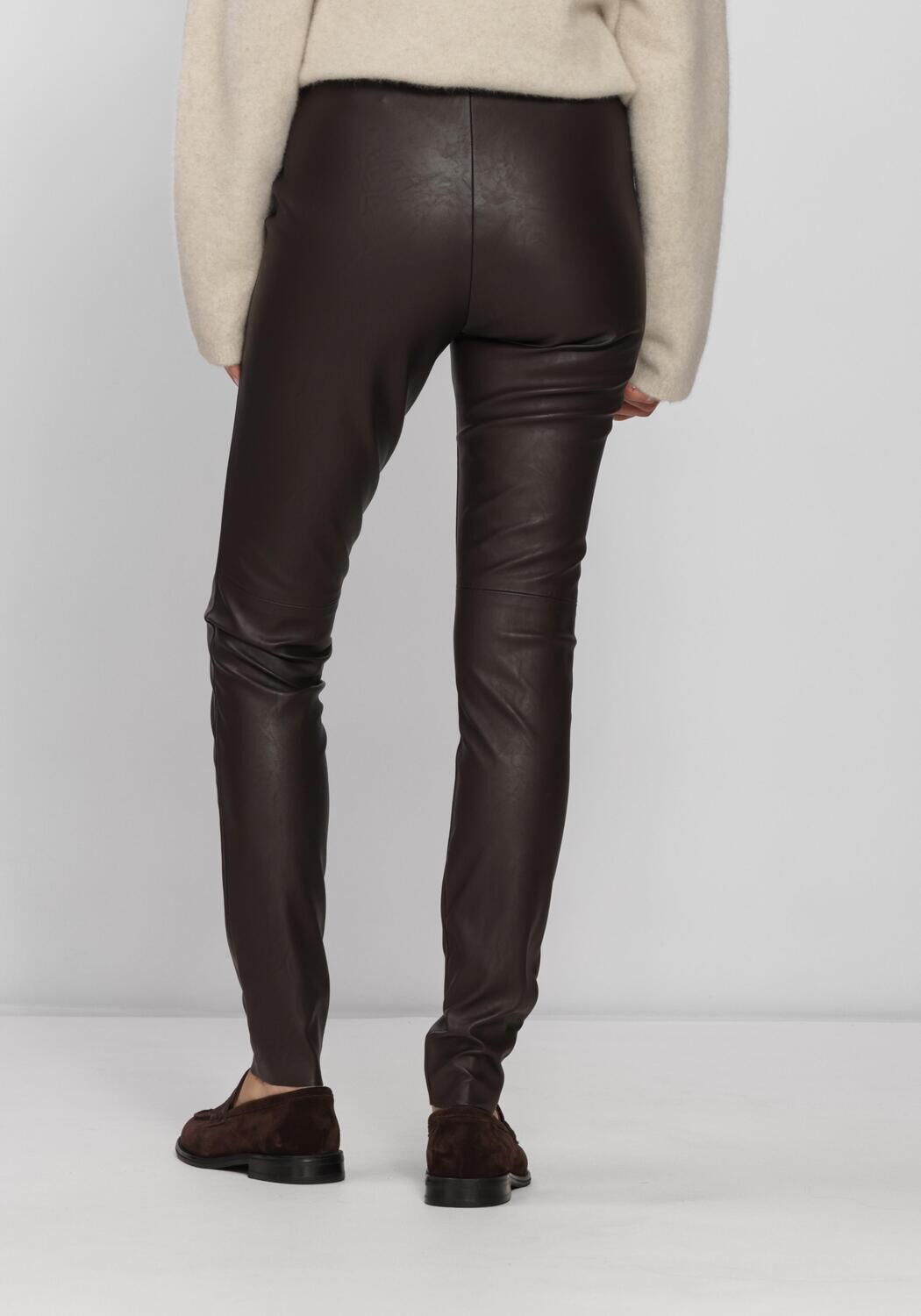 KNIT-TED Legging AMBERLY en marron - large