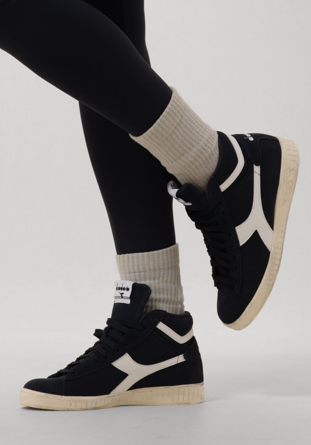 Blauwe DIADORA Sneakers GAME L HIGH WN - large