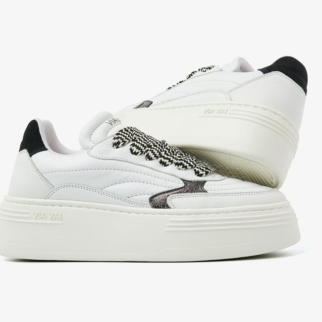 VIA VAI Baskets basses ISA JOSIE en noir - large