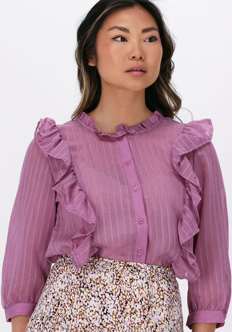 LOLLYS LAUNDRY HANNI Blouses en violet - large