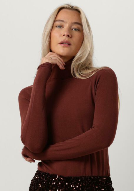 SUMMUM Col roulé TURTLE NECK SWEATER BASIC KNIT en rouge - large