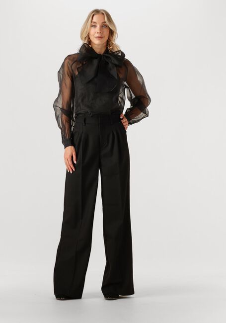 Zwarte NOTRE-V Wijde broek NV-GISELLE - large