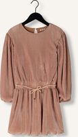 Taupe NONO Mini jurk MIRON AOP PLISSEE DRESS Taupe NONO Mini jurk MIRON AOP PLISSEE DRESS - medium