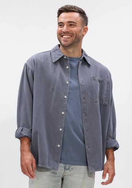 AMERICAN VINTAGE LYCAZ OVERSHIRT Surchemises en bleu - large