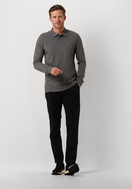 Donkergrijze BOSS ORANGE Polo PASSERBY - large