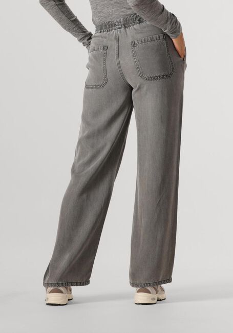 Grijze OBJECT Wijde broek OBJFRAME MW PANTS - large