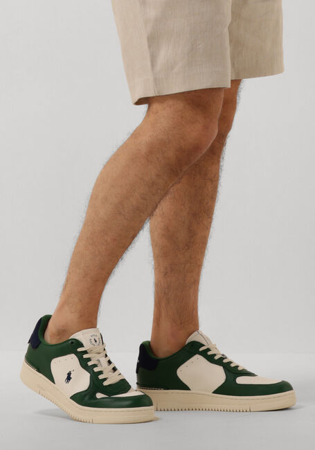 POLO RALPH LAUREN Baskets basses MASTERS CRT en blanc - large