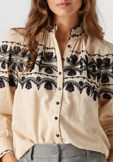 Ecru ANTIK BATIK  NELLY BLOUSE - large