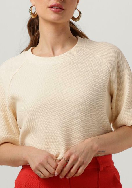 Gebroken wit VANILIA Trui PETITE SWEAT STRUC - large