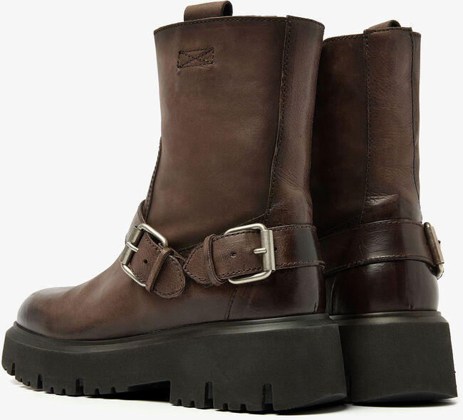 VIA VAI Biker boots ZIVA JAGGER en marron - large