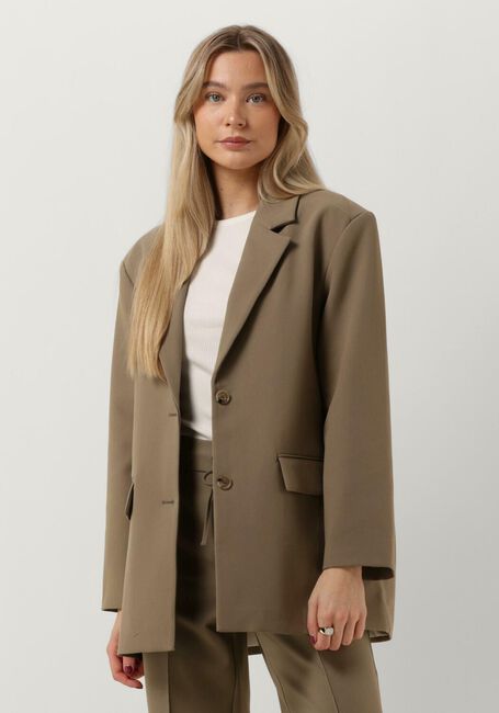 SELECTED FEMME Blazer SLFVINNIE LS BLAZER WDA Kaki - large