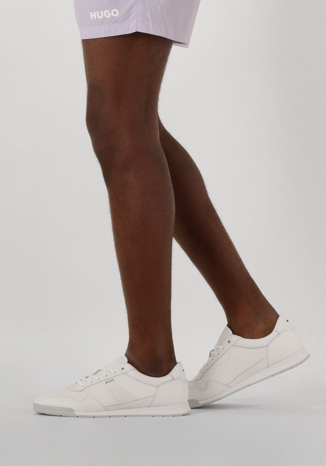 BOSS Baskets basses TITANIUM SL en blanc - large