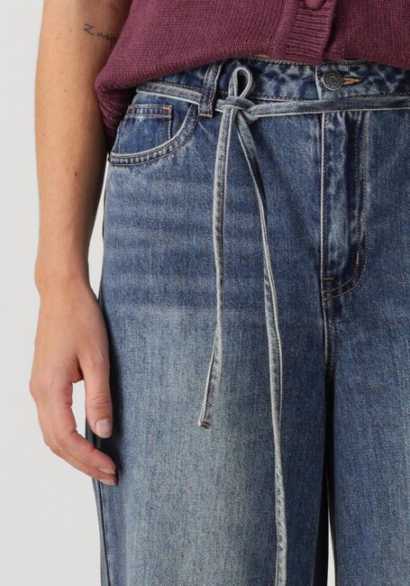 OBJECT Wide jeans OBJROSIE MW WIDE JEANS en bleu - large