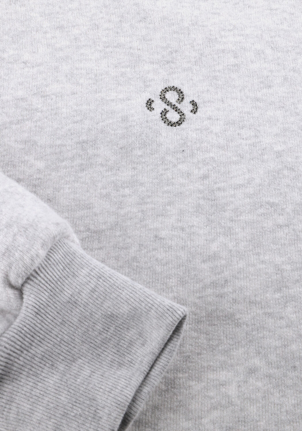 Lichtgrijze SUMMUM Trui SWEATSHIRT SOFT SWEAT - large