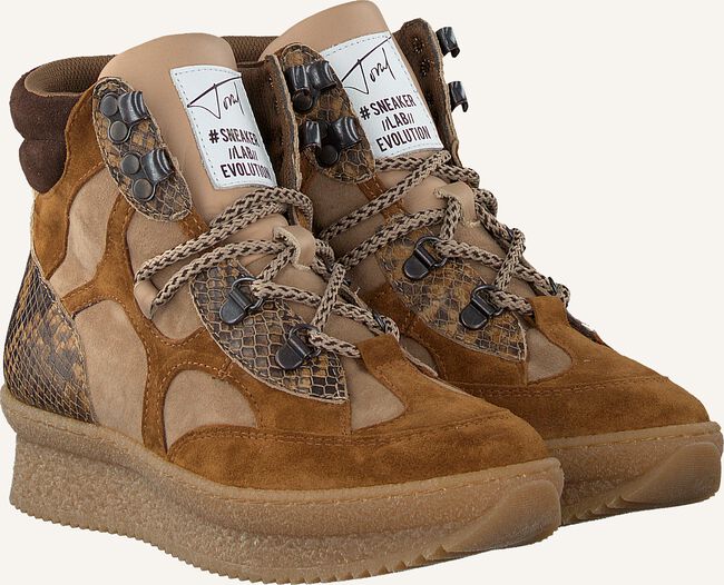 Cognac TORAL Hoge sneakers 12199 Cognac TORAL Hoge sneakers 12199 - large