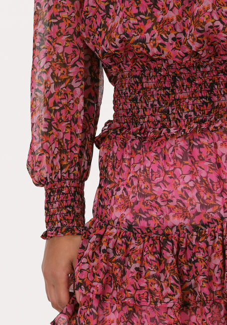 NEO NOIR Mini-jupe TANA DARK BLOSSOM SKIRT en rose - large