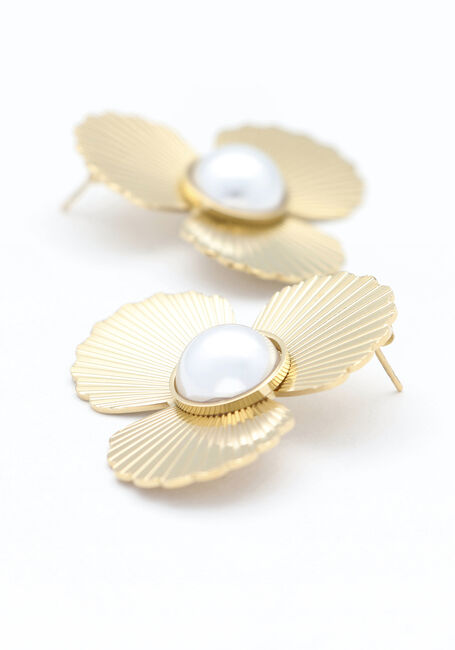 NOTRE-V Boucles d'oreilles EARRING BLOOM Doré - large