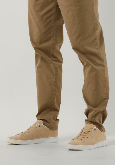 TOMMY HILFIGER Baskets basses RETRO COURT en beige - large