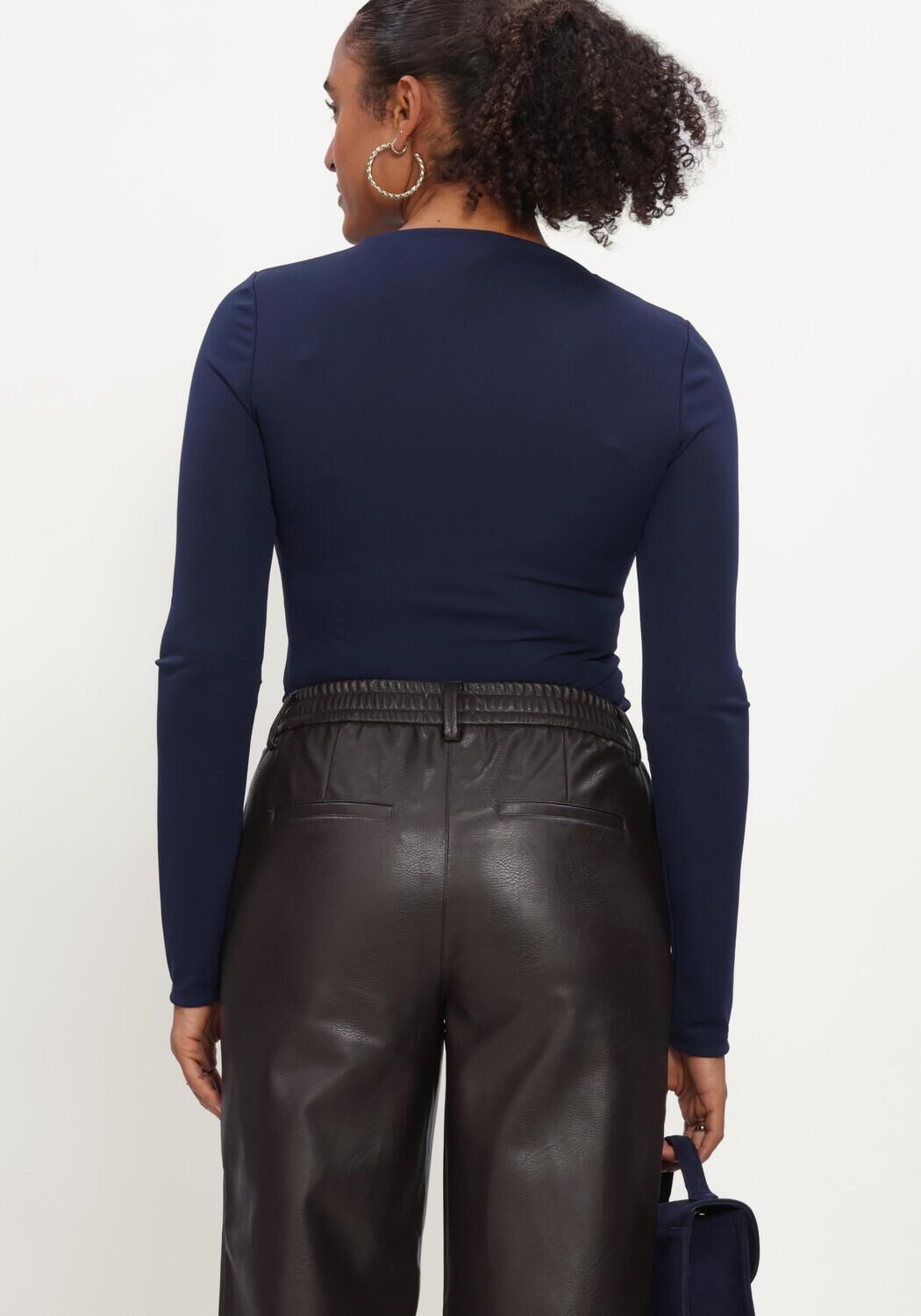 FREEBIRD Haut TANA Bleu fonc&eacute; - large