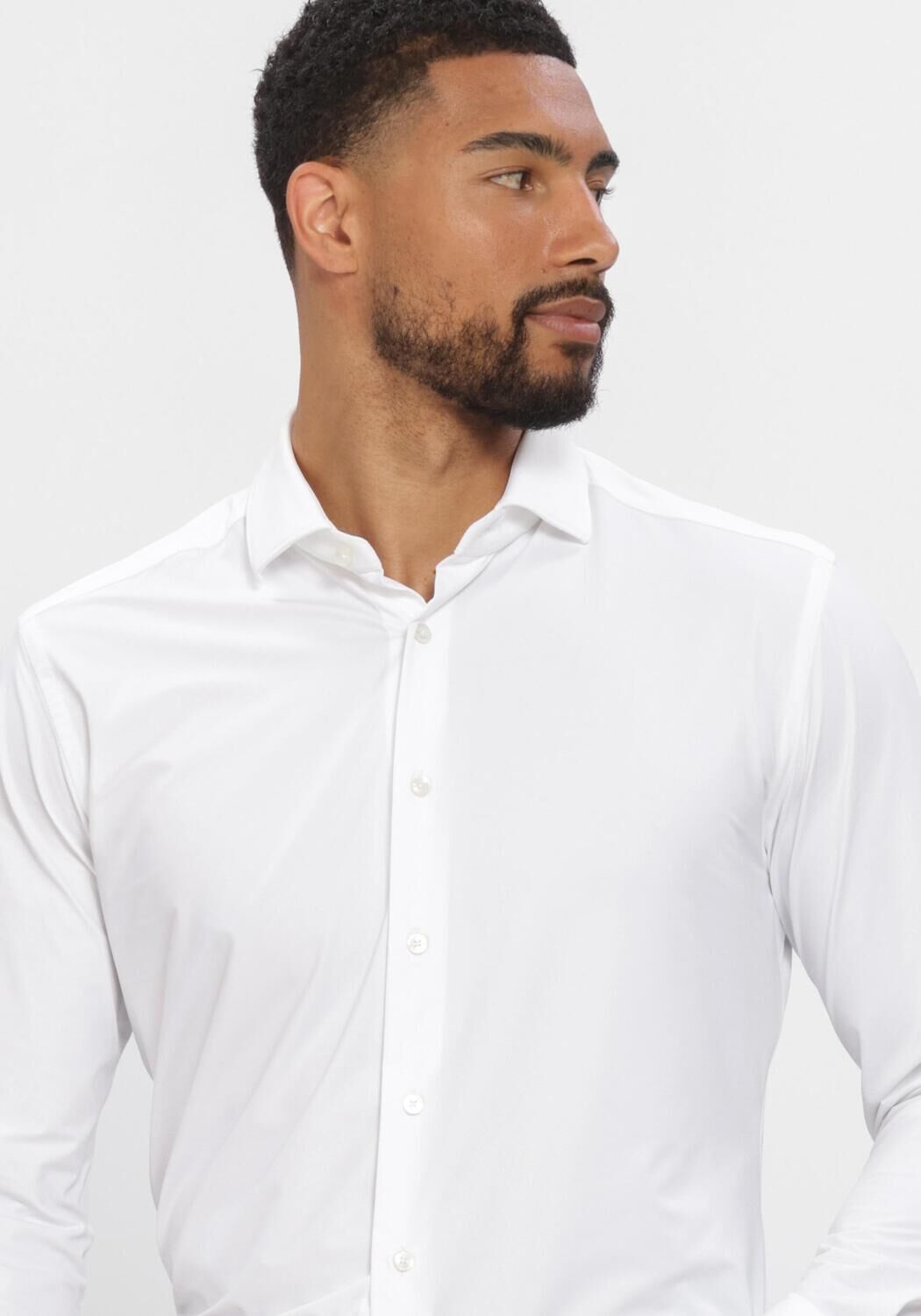 XACUS Chemise classique ACTIVE SHIRT 558ML en blanc - large