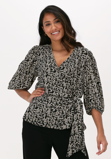Zwarte MODSTRÖM  ODA PRINT TOP - large