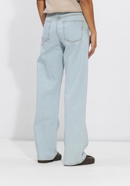 Lichtblauwe SELECTED WOMEN Wide jeans SLFWIDE BEA-KORI HW JEANS - large