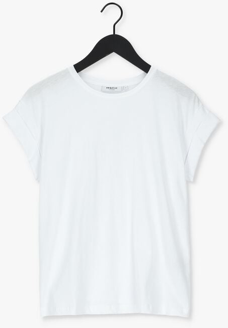 MSCH COPENHAGEN T-shirt ALVA STD TEE en blanc - large