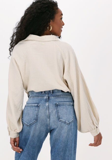 Beige CIRCLE OF TRUST  ZOE BLOUSE - large