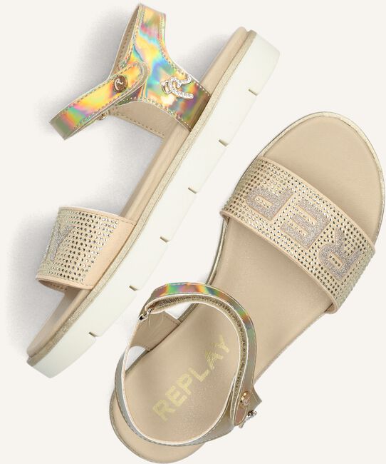 Gouden REPLAY Sandalen SANDAL 3 Gouden REPLAY Sandalen SANDAL 3 - large