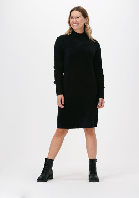 CALVIN KLEIN Mini robe FLUFFY SWEATER DRESS en noir - large