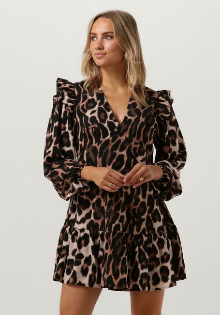REFINED DEPARTMENT Mini robe DOLLY Léopard - large