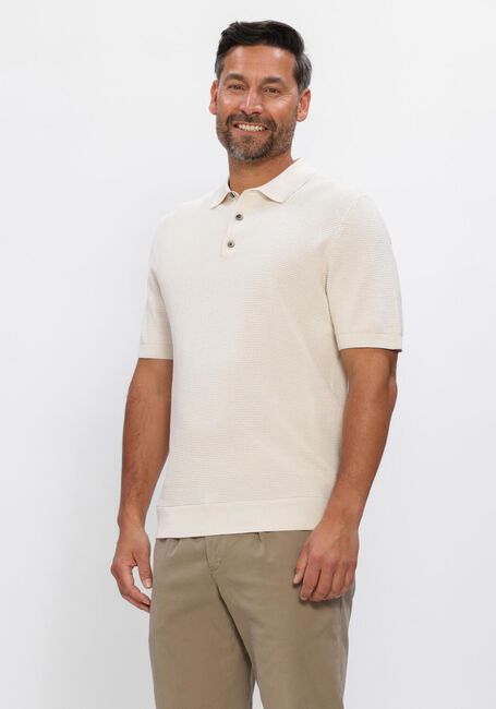 PROFUOMO Polo POLO SS AERO EASE WAFFLE STRUCTURE &Eacute;cru - large