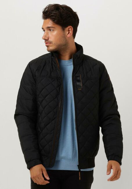 Zwarte PME LEGEND Gewatteerde jas BOMBER JACKET CARGO GLIDER 4.0 BRIGHTSTER - large