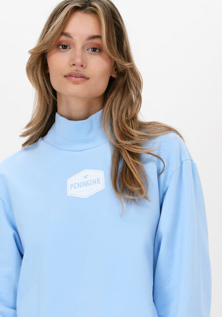 PENN & INK Pull S22F1037 Bleu clair - large