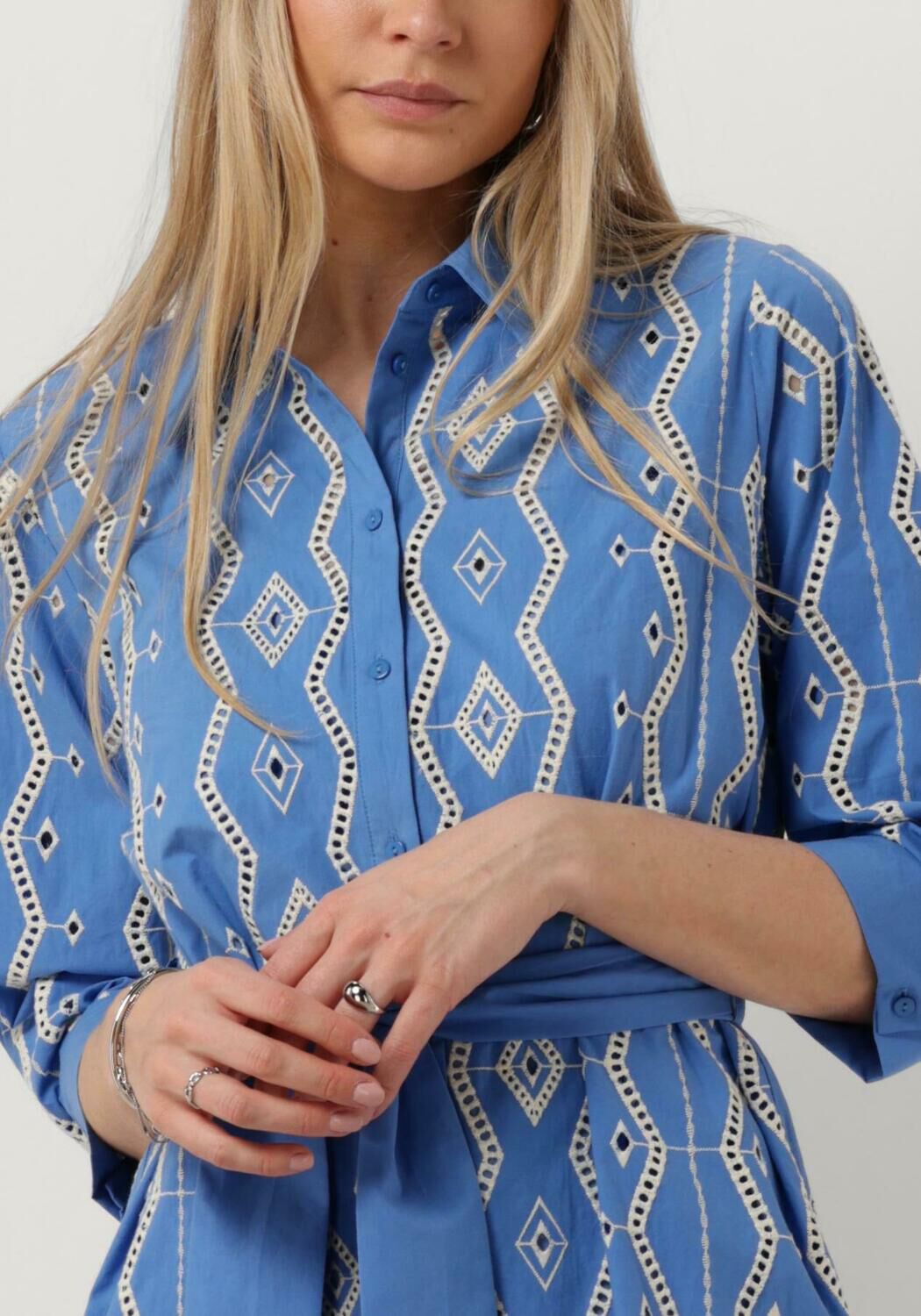 SUNCOO Mini robe CLEA en bleu Omoda