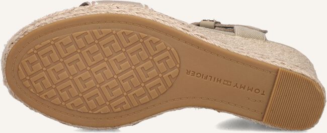 Beige TOMMY HILFIGER Sandalen SEASONAL WEBBING WEDGE Beige TOMMY HILFIGER Sandalen SEASONAL WEBBING WEDGE - large
