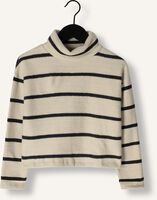 Beige PLAY UP Coltrui STRIPED JERSEY SWEATER COL Beige PLAY UP Coltrui STRIPED JERSEY SWEATER COL - medium
