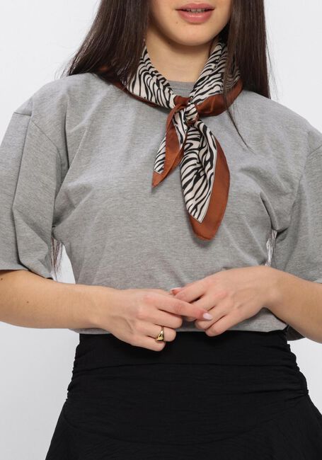 NEO NOIR T-shirt ASHA BOXY TEE en gris - large