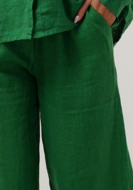 BY-BAR Pantalon ROBYN LINEN PANT5 en vert - large