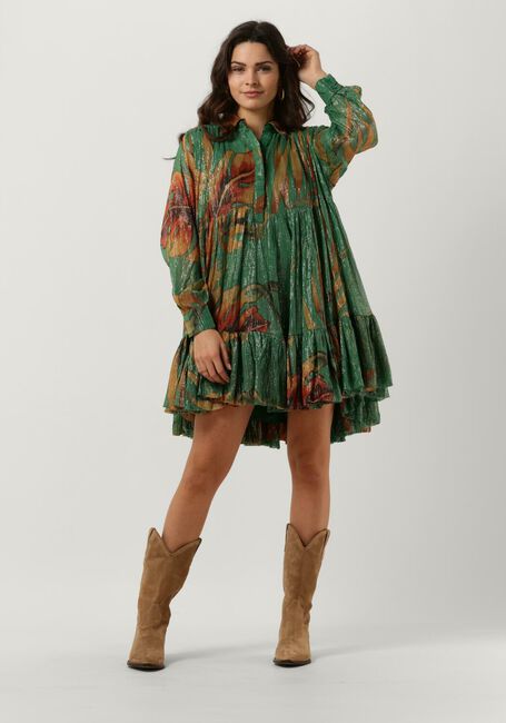 Groene MES DEMOISELLES Mini jurk DRESS PRUDANCE - large