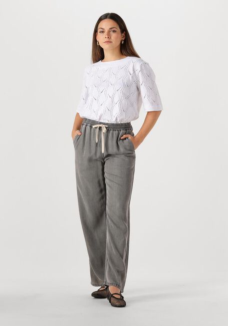 Witte OBJECT Top OBJAVA 2/4 LO O-NECK TOP - large